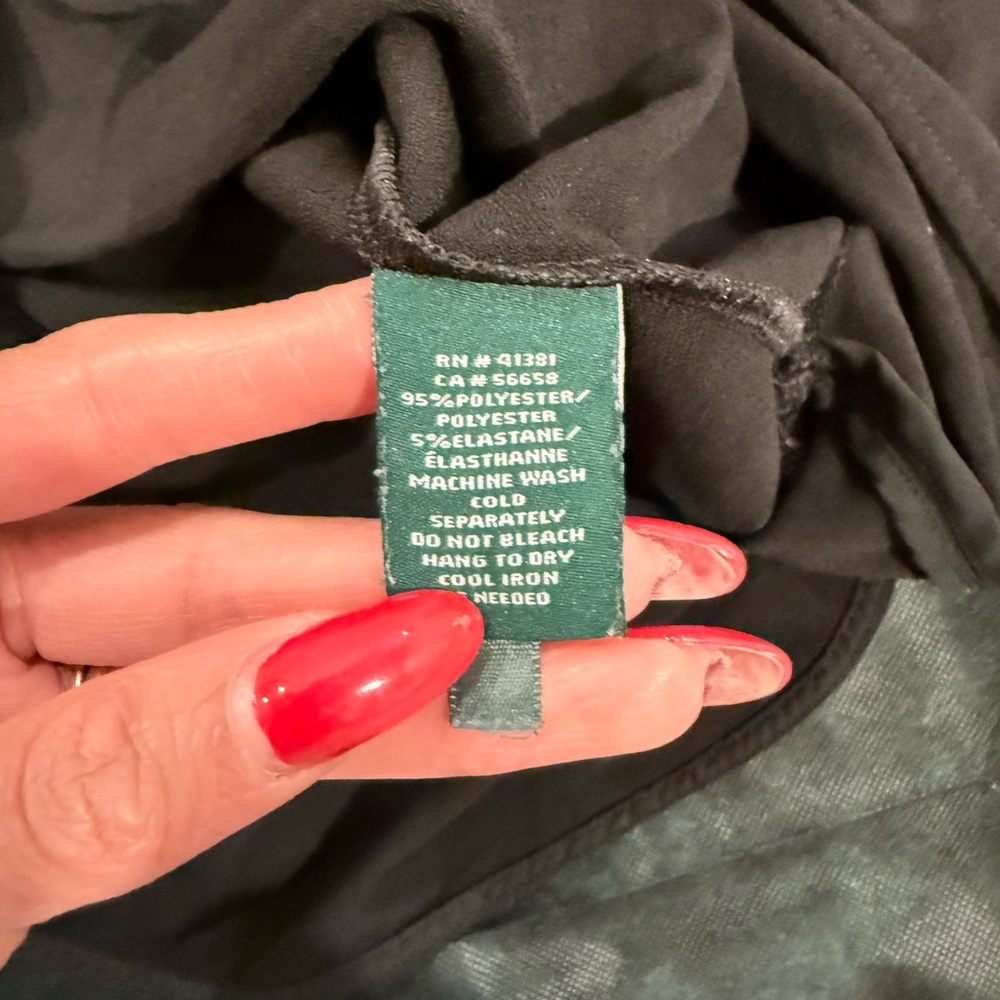 🔥Ralph Lauren Black Women's Top Size M EUC🔥 - Picture 3 of 6